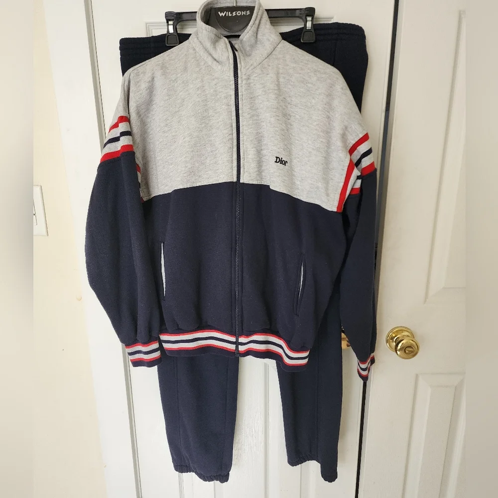 Dior Vintage Sweatsuit - Picture 1 of 9